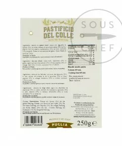 Pastificio Del Colle Rainbow Striped Sombreroni 250g