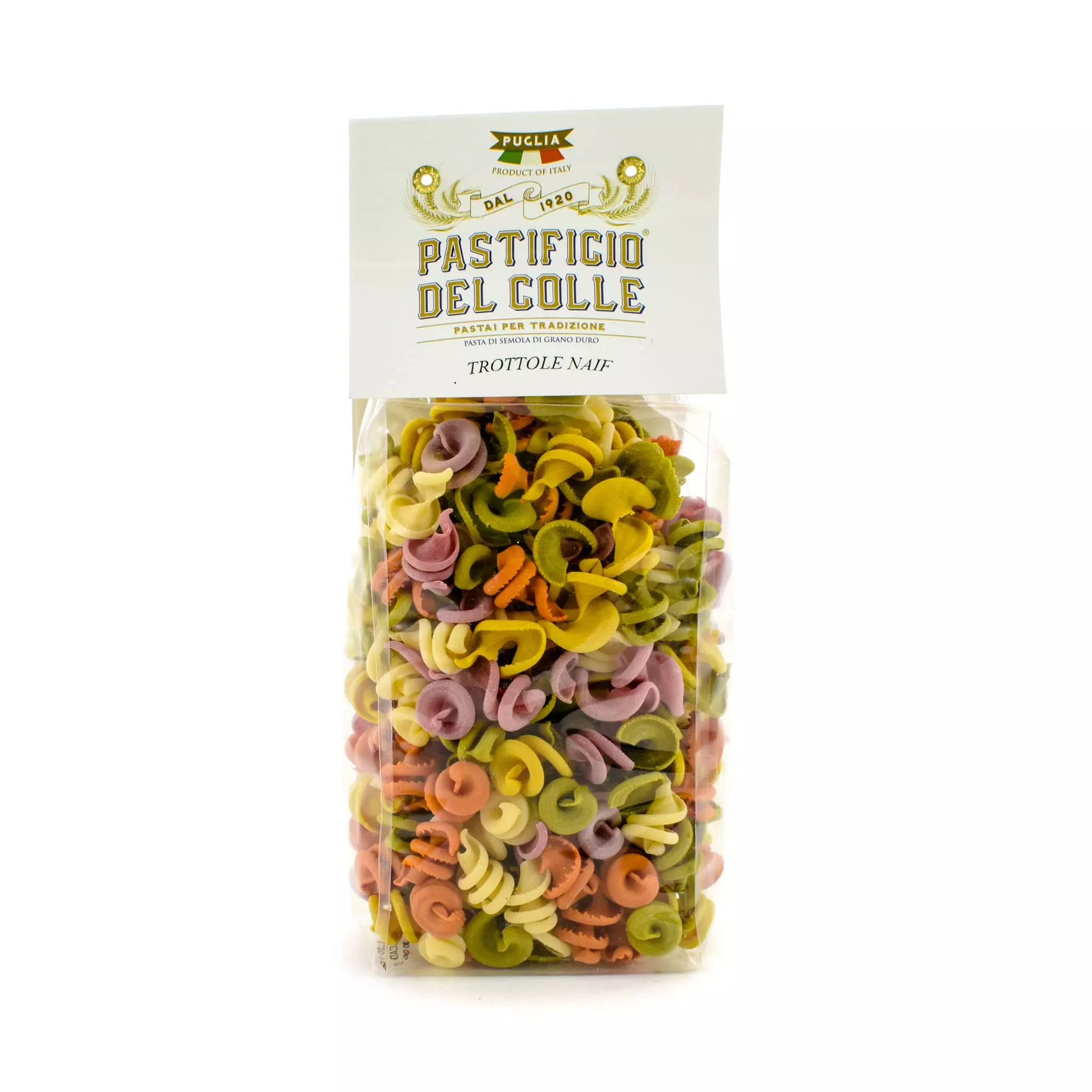 Pastificio Del Colle Colourful Bronze Die Trottole 500g 3 Pastificio Del Colle Colourful Bronze Die Trottole 500g