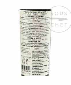 Defrutum Ingredients Fig Balsamic Glaze 220g 6 Defrutum Ingredients Fig Balsamic Glaze 220g