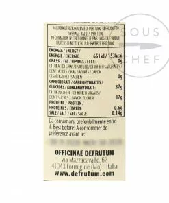 Ingredients Defrutum Balsamic Pearls 370g 9 Ingredients Defrutum Balsamic Pearls 370g