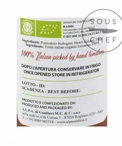 Alpa Tinned Tomatoes & Veg Organic Tomato Passata 430g 7 Alpa Tinned Tomatoes & Veg Organic Tomato Passata 430g