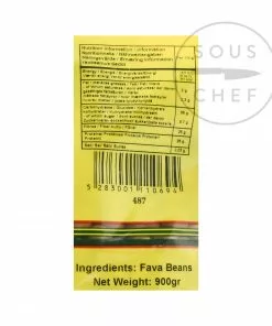 Abido Whole Fava Beans - Modamas 900g