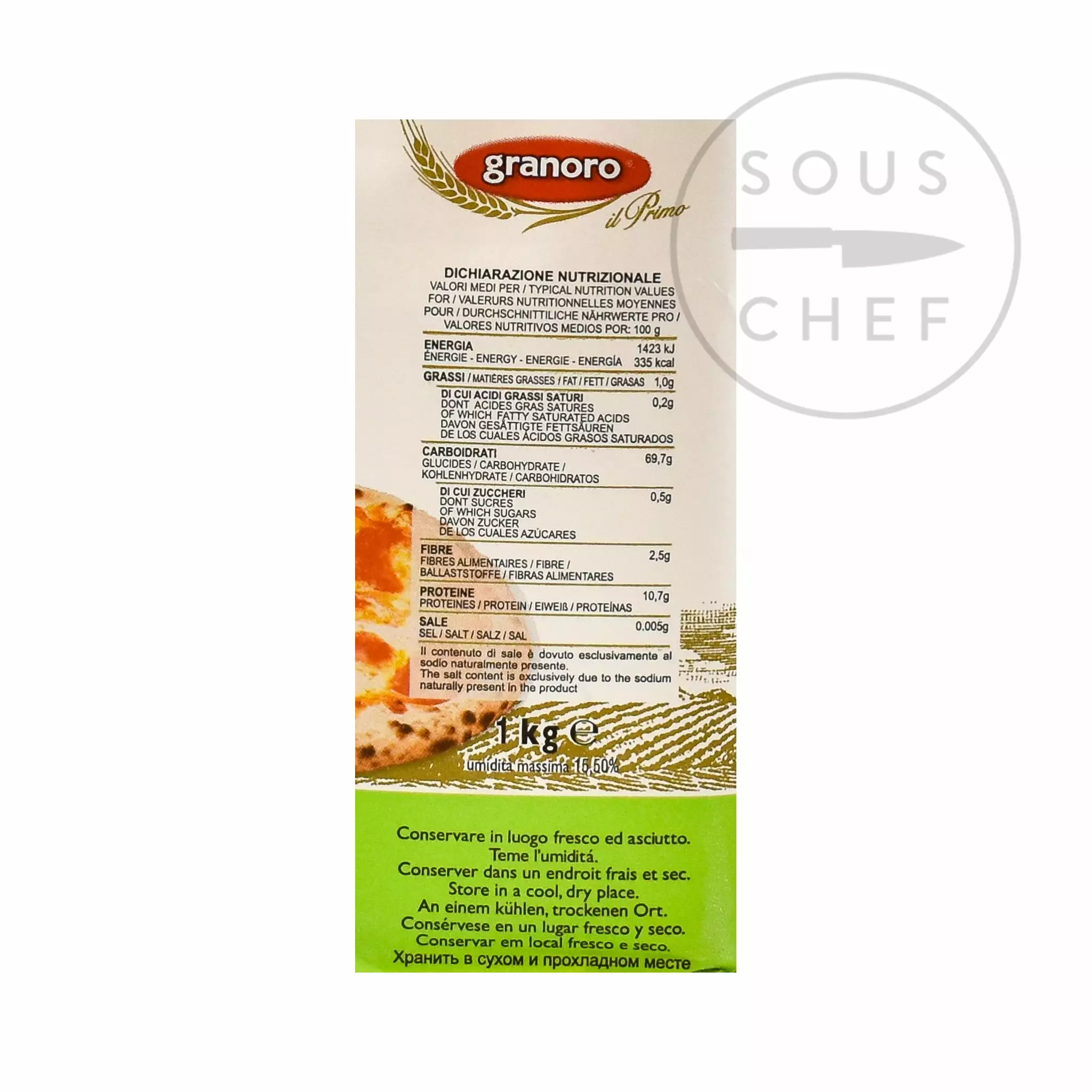 Granoro Type "0" Flour For Pizza 1kg SEASONAL INSPIRATION 4 Granoro Type "0" Flour For Pizza 1kg SEASONAL INSPIRATION