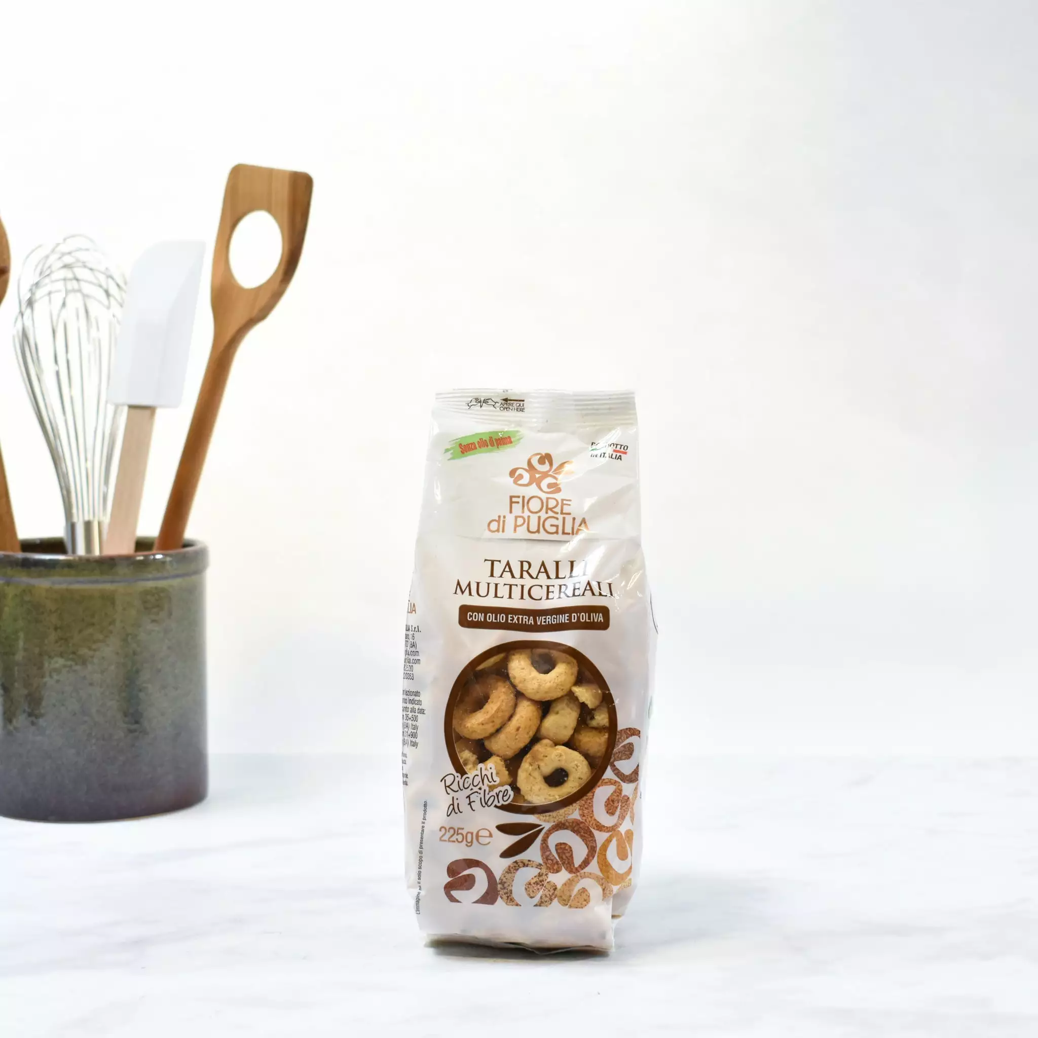 Fiore Di Puglia Taralli With Wholegrains 225g 5 Fiore Di Puglia Taralli With Wholegrains 225g