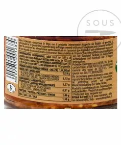 Calabriamia Ingredients Bomba Calabrese Spicy Calabrian Vegetable Spread 314g