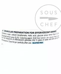 Geber Effervescente Granules 250g Ingredients