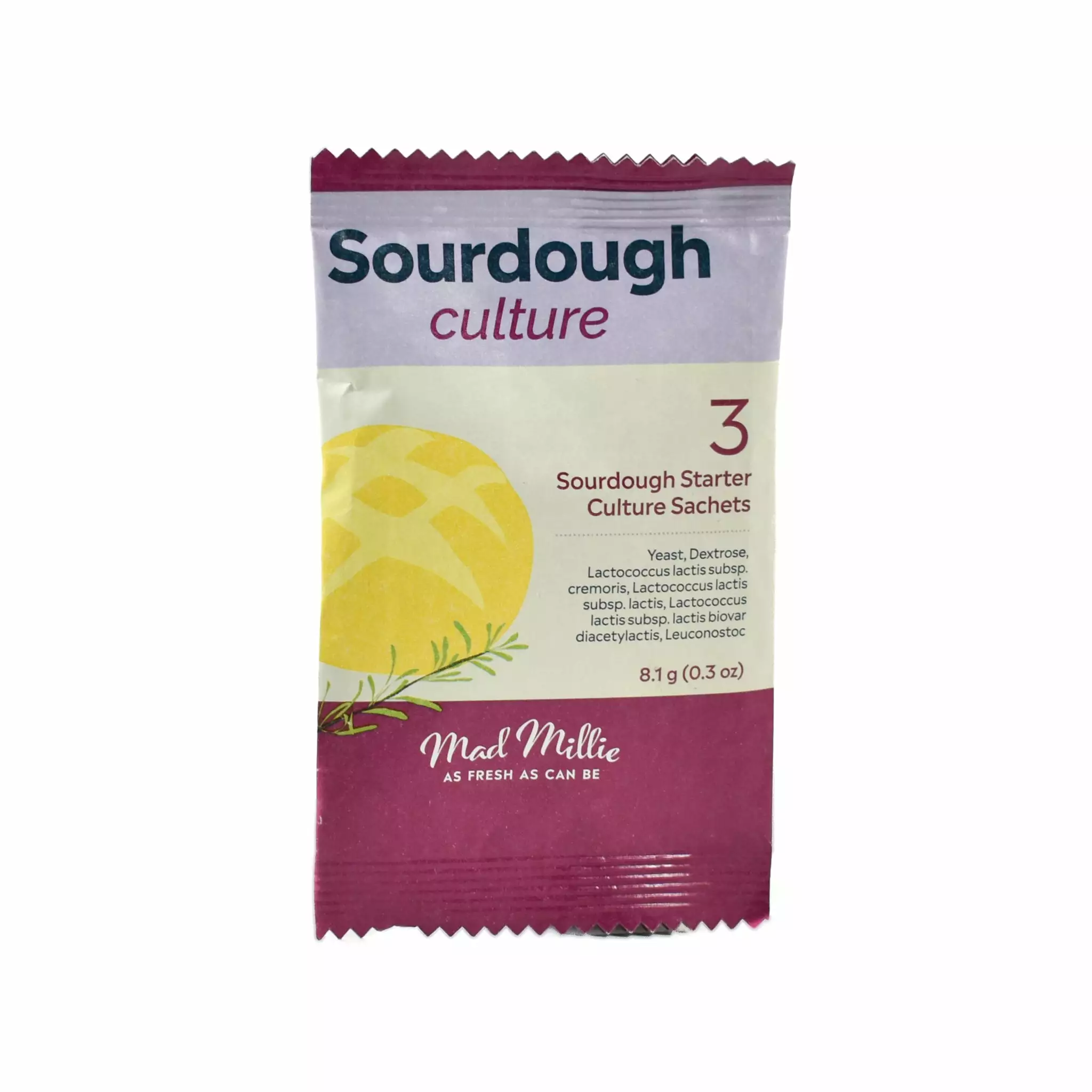 Mad Millie Sourdough Yeast / Cultures X 3 3 Mad Millie Sourdough Yeast / Cultures X 3