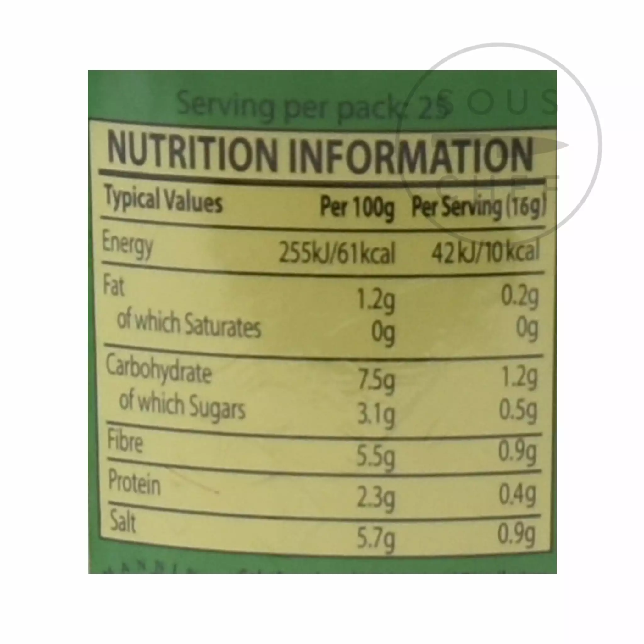 Mae Sri Green Curry Paste 400g 6 Mae Sri Green Curry Paste 400g