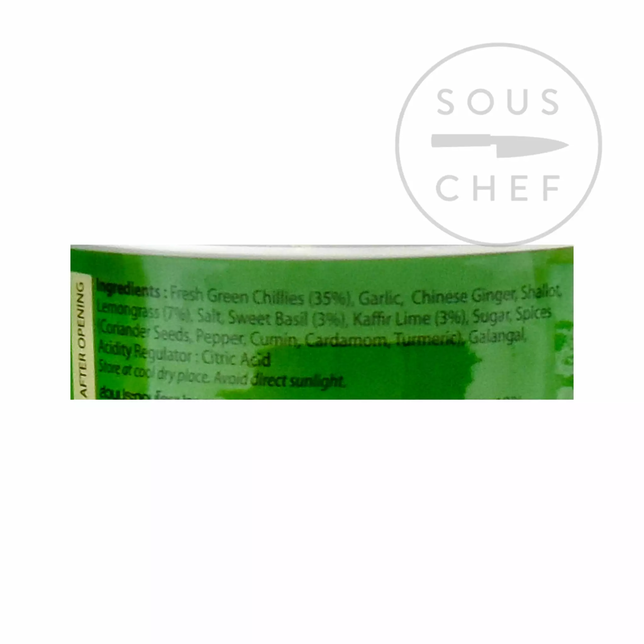 Mae Sri Green Curry Paste 400g 4 Mae Sri Green Curry Paste 400g