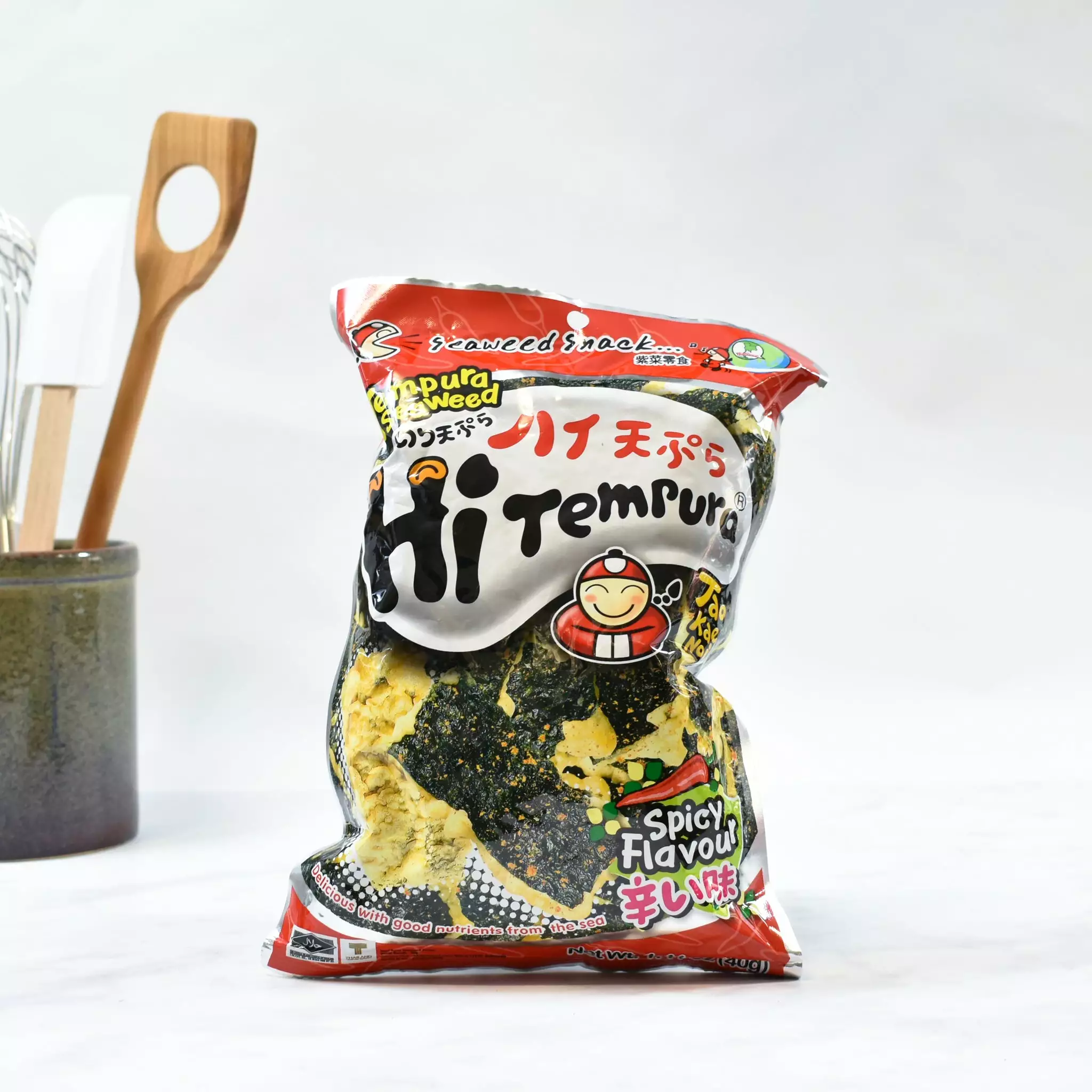 Tao Kae Noi Tempura Seaweed Spicy 40g Ingredients 6 Tao Kae Noi Tempura Seaweed Spicy 40g Ingredients