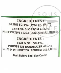 Lamthong Banana Blossom 565g Ingredients 7 Lamthong Banana Blossom 565g Ingredients