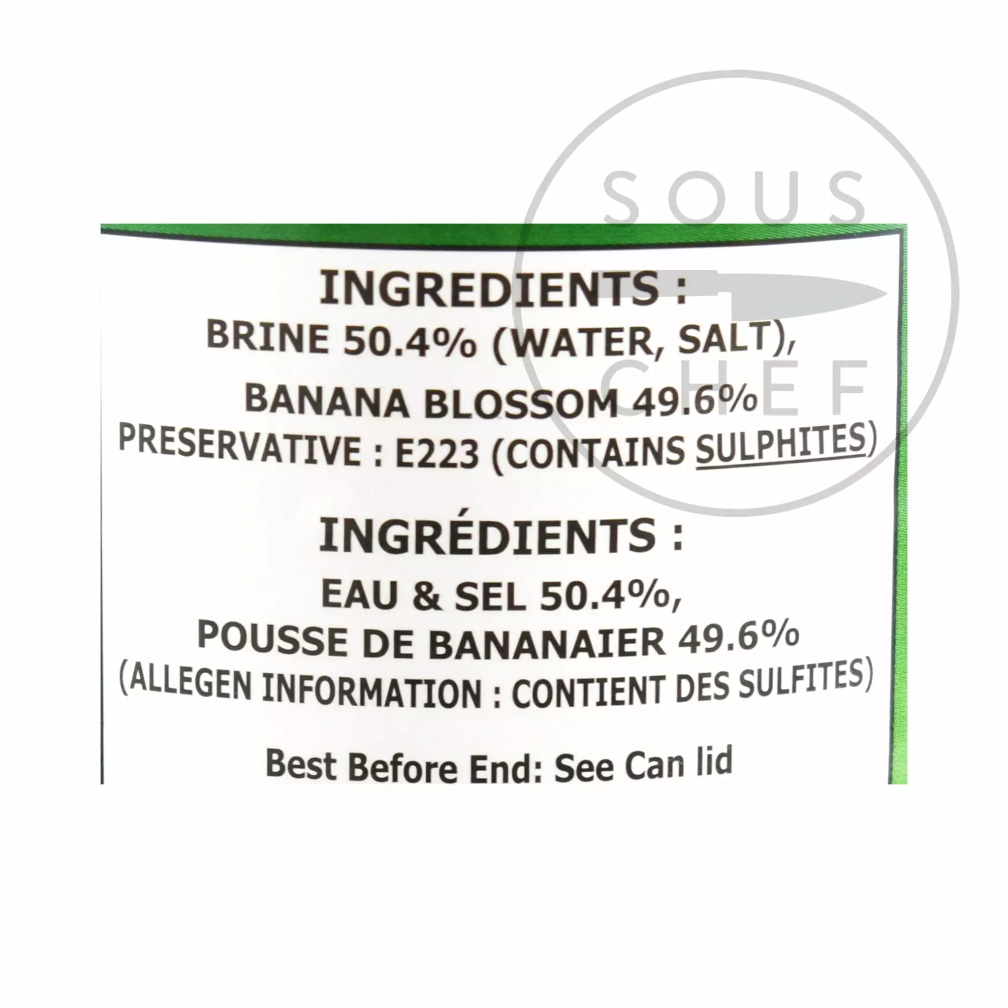 Lamthong Banana Blossom 565g Ingredients 5 Lamthong Banana Blossom 565g Ingredients