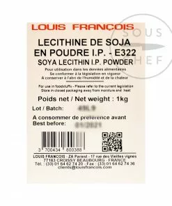 Louis Francois Soy Lecithin Powder 1kg Ingredients 7 Louis Francois Soy Lecithin Powder 1kg Ingredients