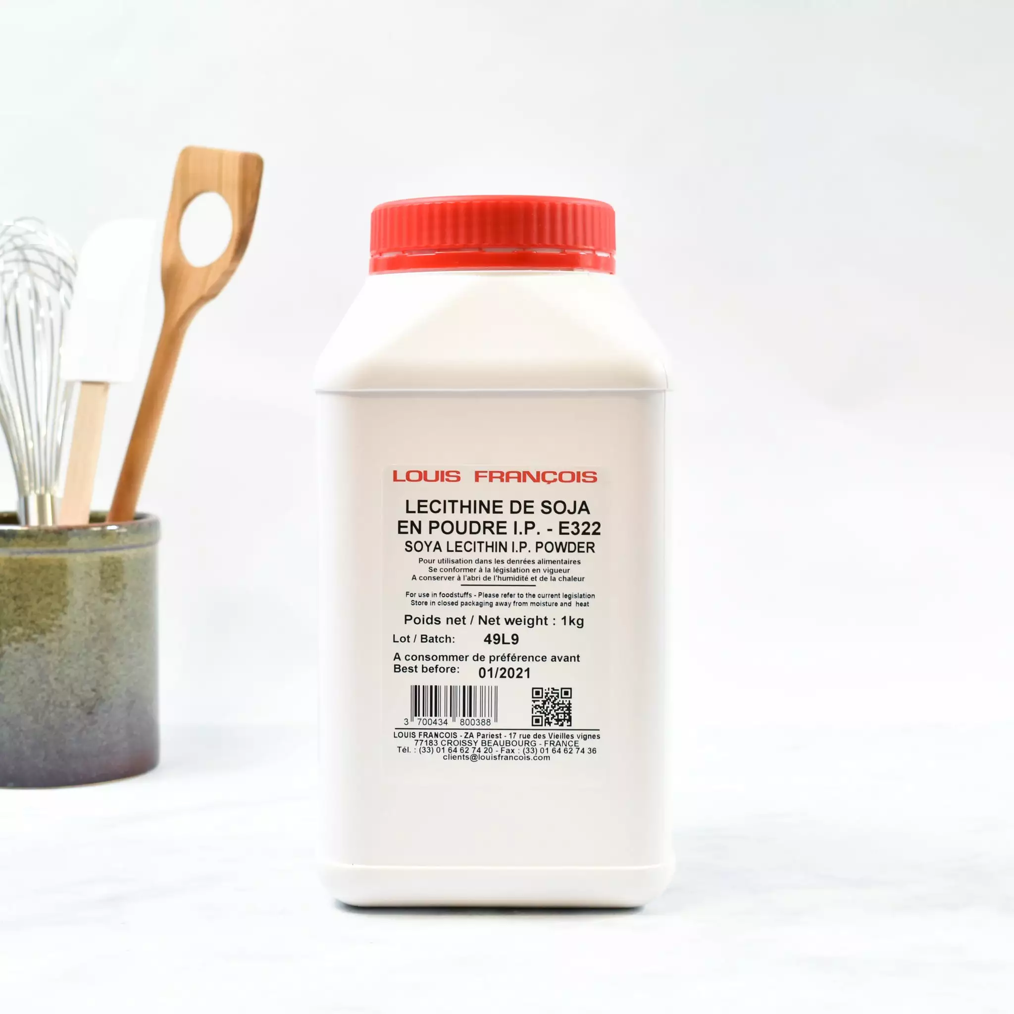 Louis Francois Soy Lecithin Powder 1kg Ingredients 4 Louis Francois Soy Lecithin Powder 1kg Ingredients