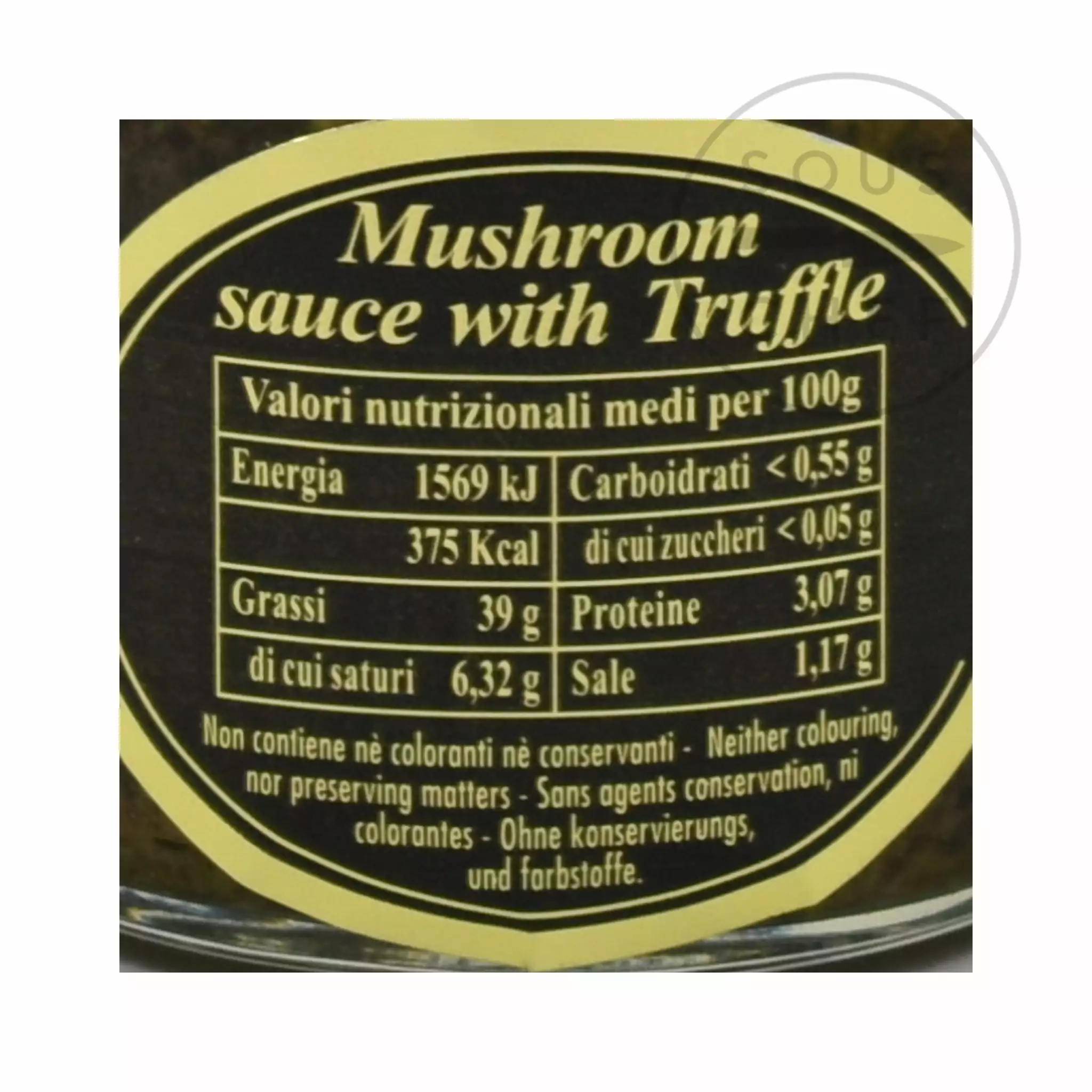 Marini Azzolini Ingredients Truffle & Mushroom Salsa 80g 4 Marini Azzolini Ingredients Truffle & Mushroom Salsa 80g