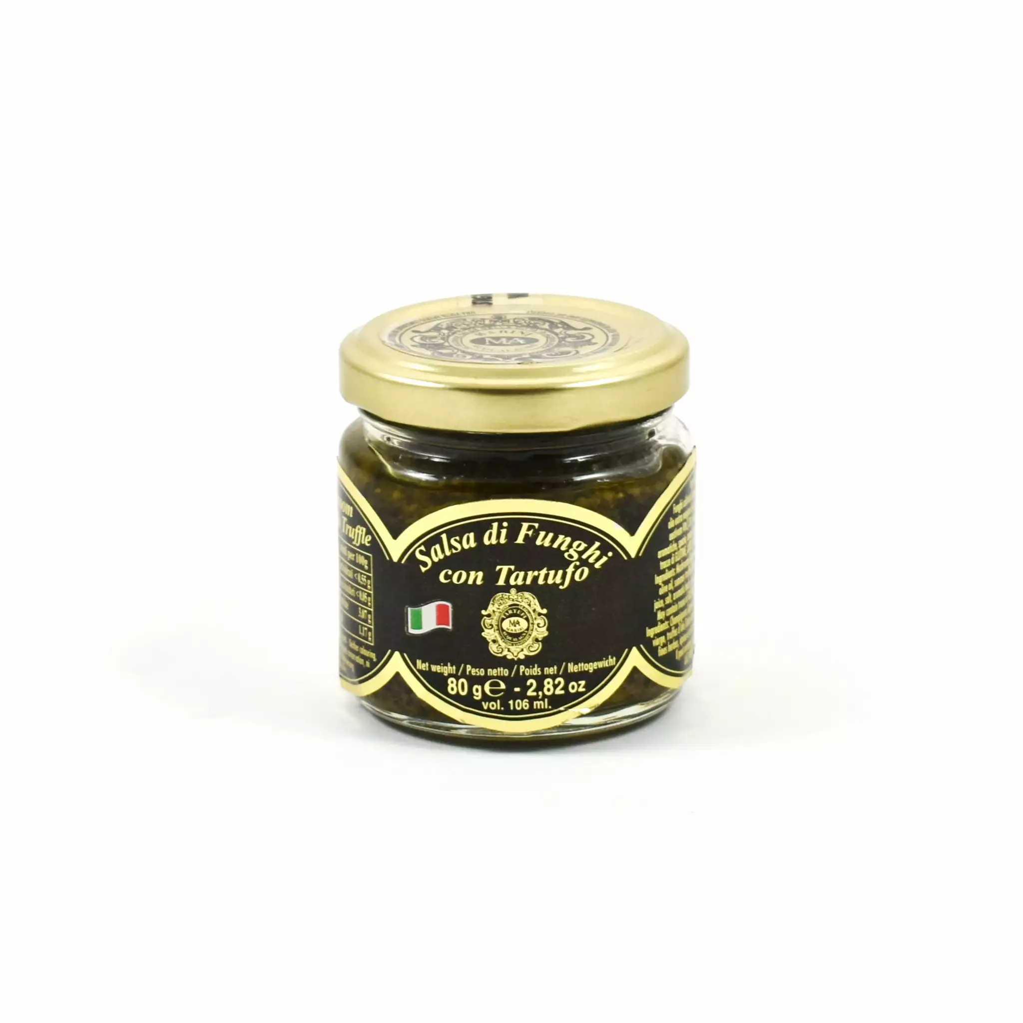 Marini Azzolini Ingredients Truffle & Mushroom Salsa 80g 3 Marini Azzolini Ingredients Truffle & Mushroom Salsa 80g