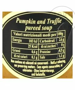 Marini Azzolini Pumpkin And Truffle Puree 180g 8 Marini Azzolini Pumpkin And Truffle Puree 180g