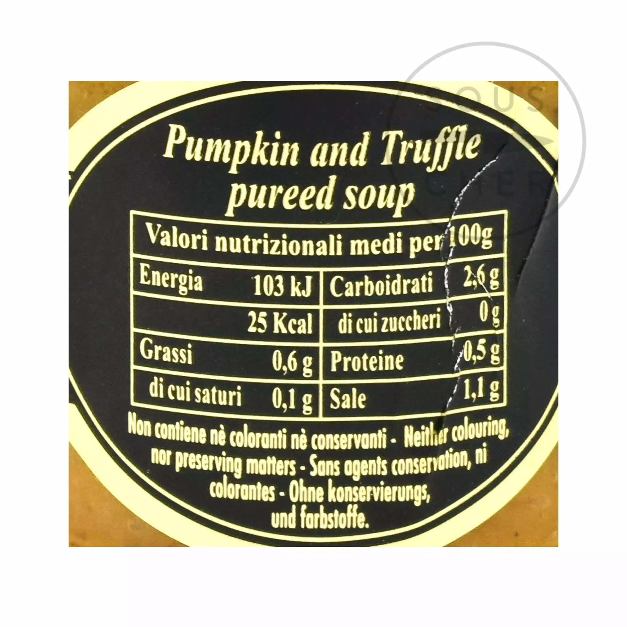 Marini Azzolini Pumpkin And Truffle Puree 180g 5 Marini Azzolini Pumpkin And Truffle Puree 180g