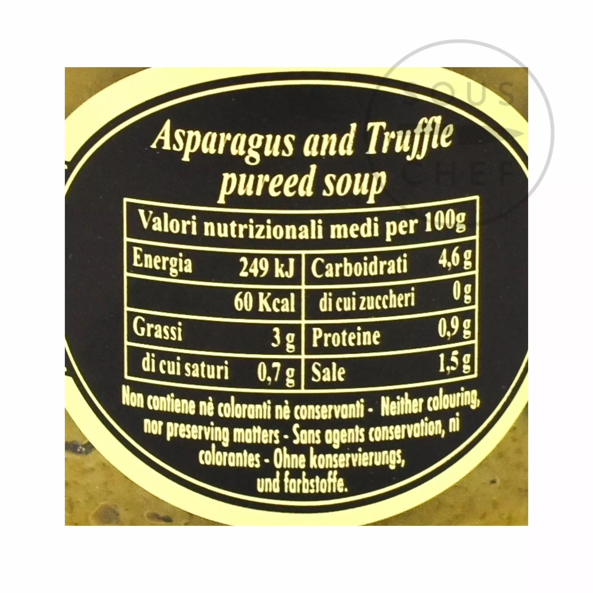 Marini Azzolini Asparagus And Truffle Puree 180g Ingredients 5 Marini Azzolini Asparagus And Truffle Puree 180g Ingredients