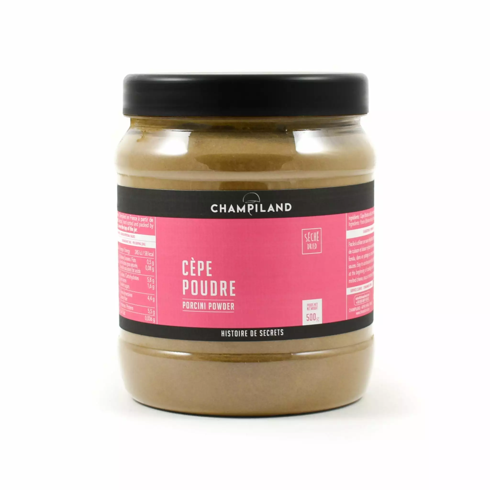 Champiland Cep Powder 500g Mushroom & Truffles 3 Champiland Cep Powder 500g Mushroom & Truffles
