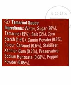 Natco Ingredients Tamarind Sauce 340g 7 Natco Ingredients Tamarind Sauce 340g