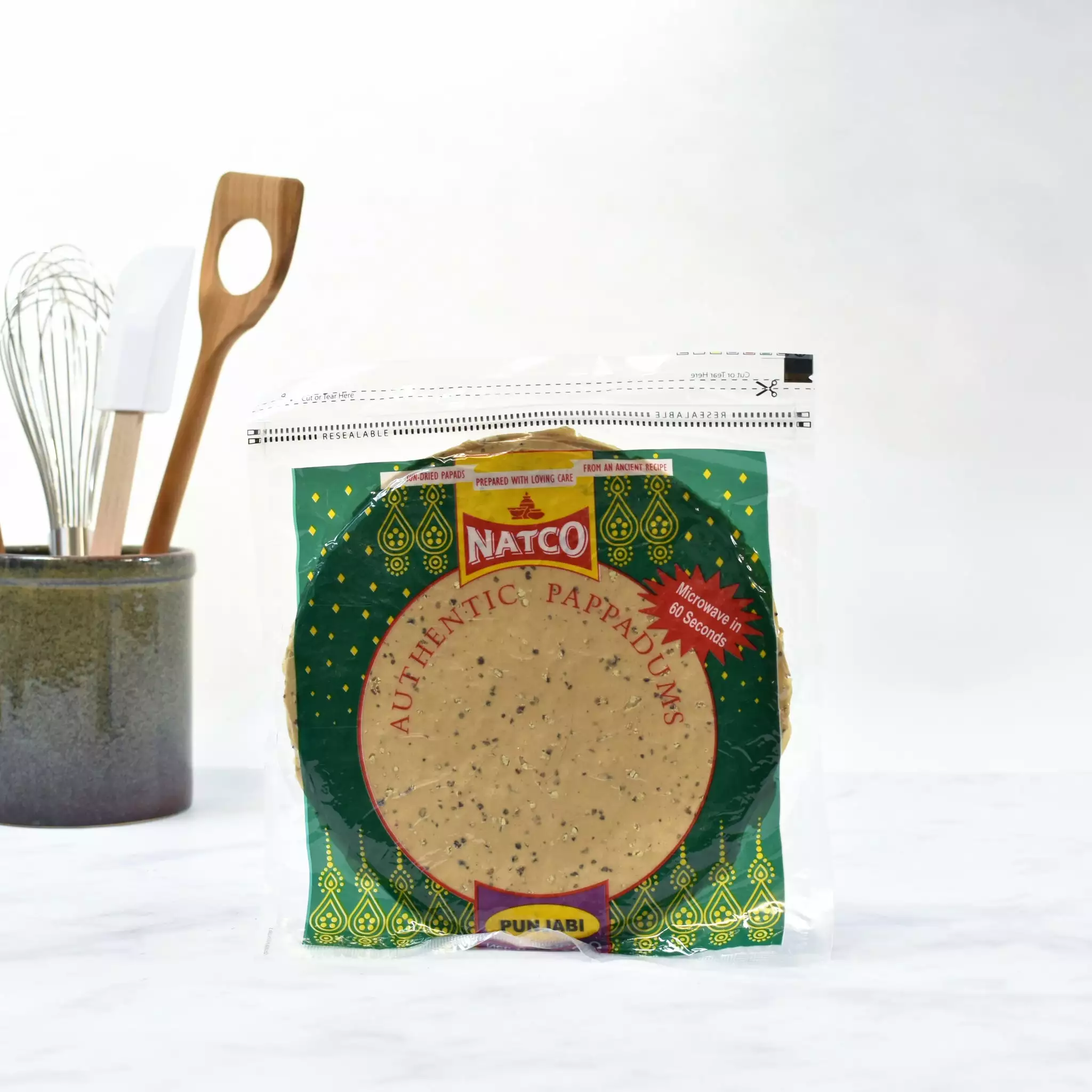 Natco Punjabi Poppadoms 200g 5 Natco Punjabi Poppadoms 200g