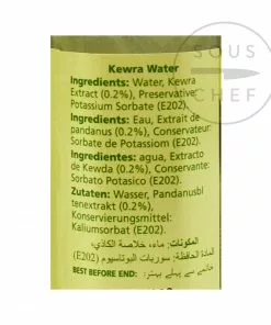 Natco Ingredients Kewra Water - Pandan Extract 310ml