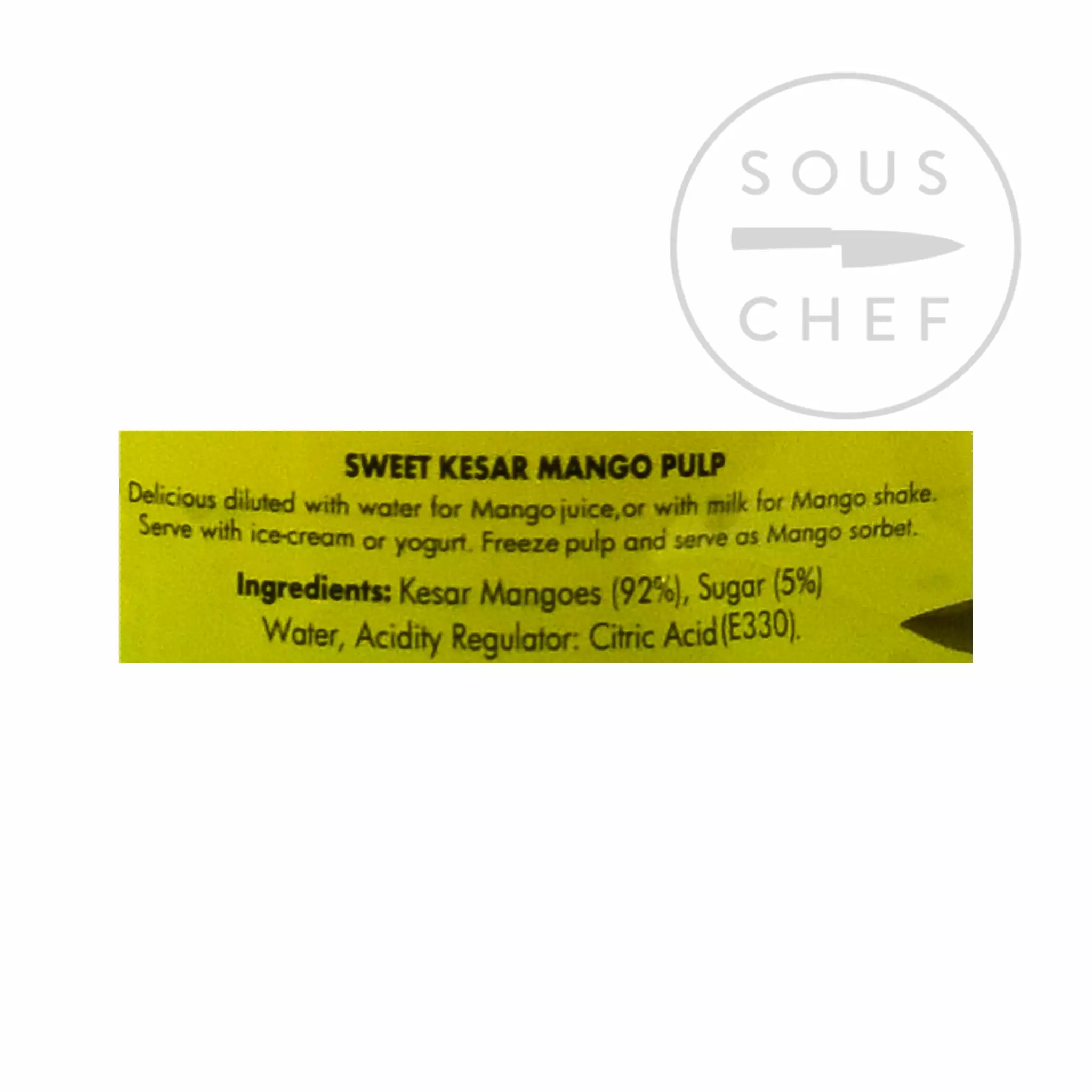 Natco Kesar Mango Pulp 850g 6 Natco Kesar Mango Pulp 850g