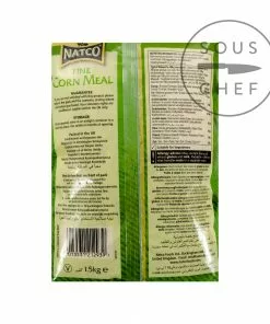 Ingredients Natco Cornmeal Fine 1.5kg