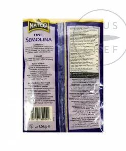 Natco Fine Semolina 1.5kg Ingredients
