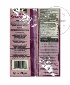 Natco Coarse Semolina 1.5kg Ingredients 5 Natco Coarse Semolina 1.5kg Ingredients