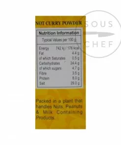 Chat Masala Mangal 100g Ingredients 7 Chat Masala Mangal 100g Ingredients