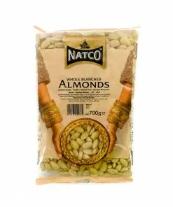 Ingredients Natco Blanched Whole Almonds 700g