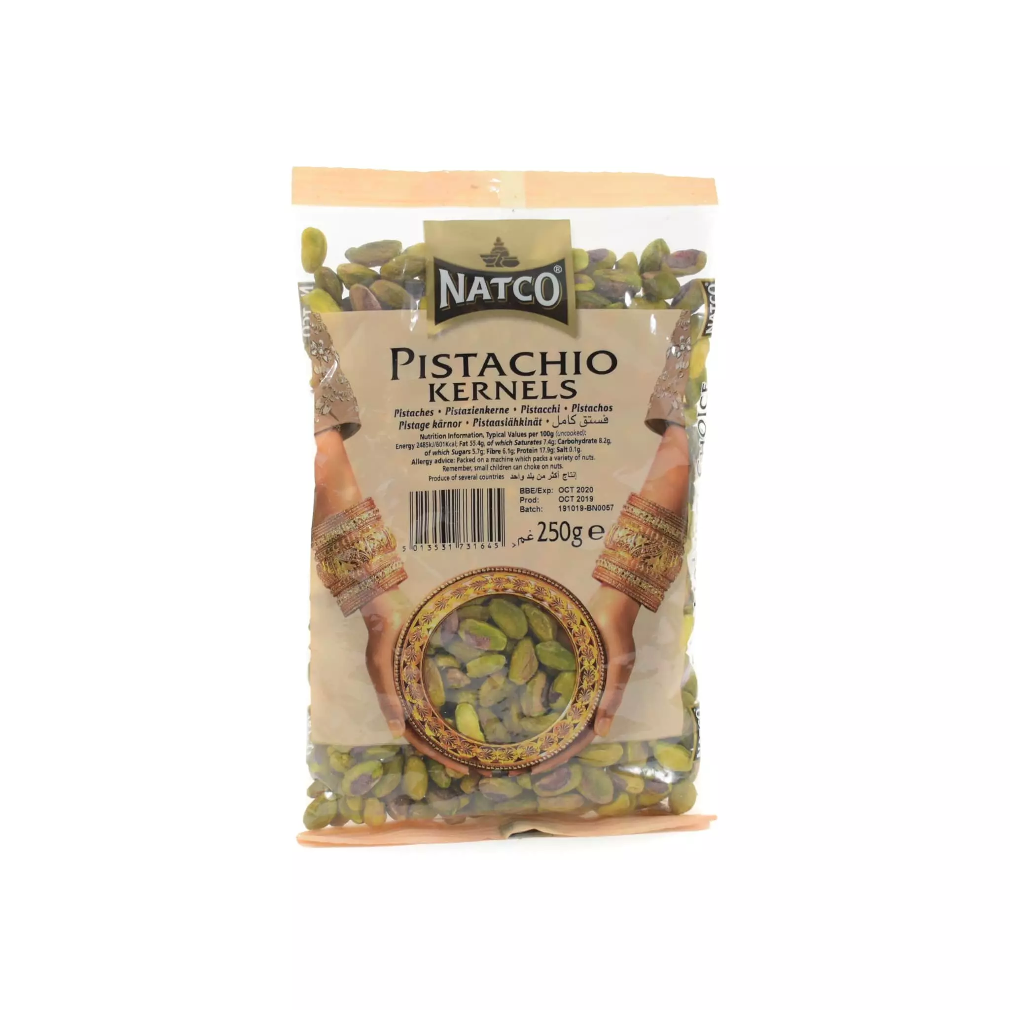 Natco Pistachio Kernels 250g Ingredients 3 Natco Pistachio Kernels 250g Ingredients