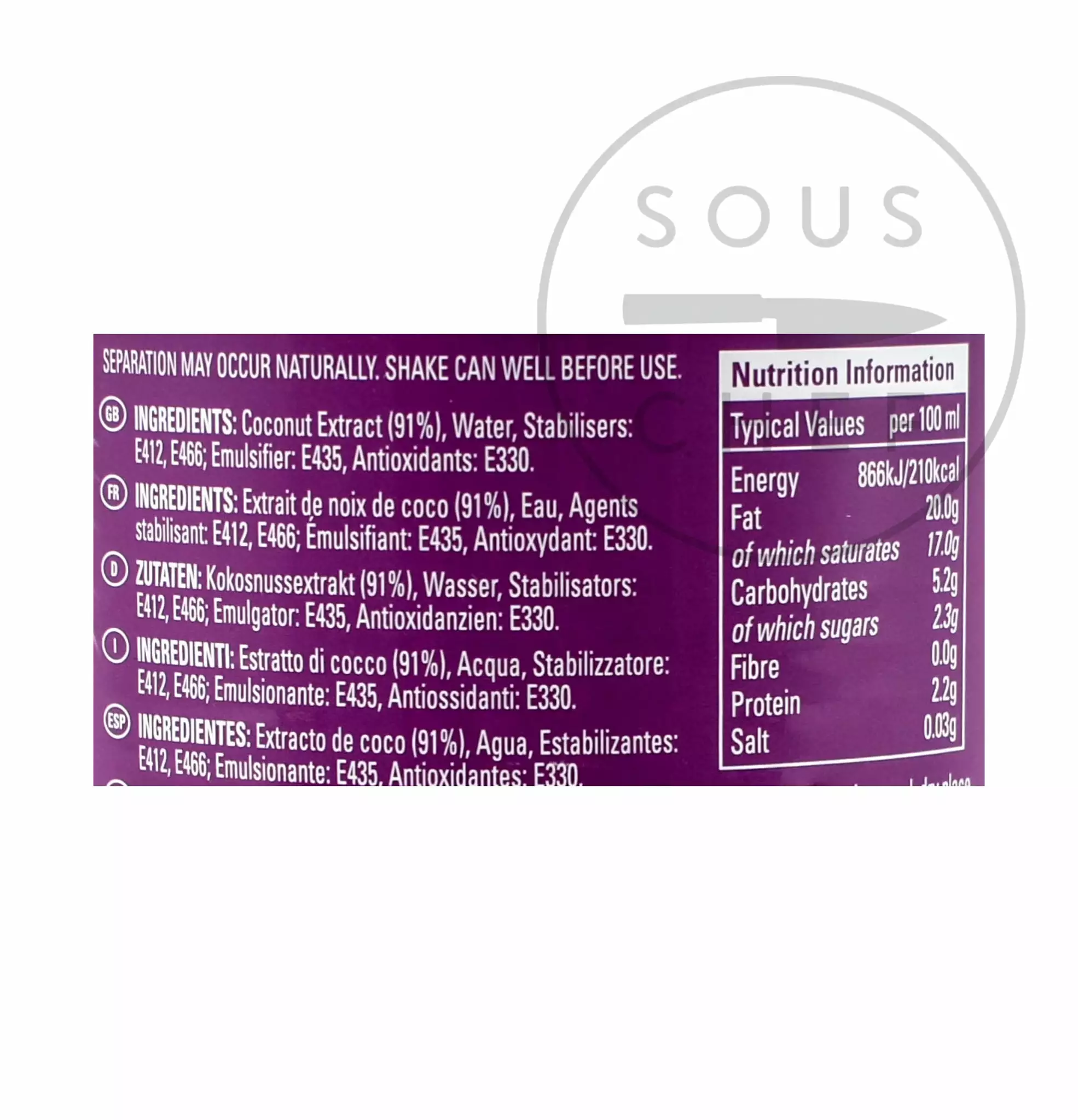 Natco Extra Rich Coconut Cream 400g 4 Natco Extra Rich Coconut Cream 400g