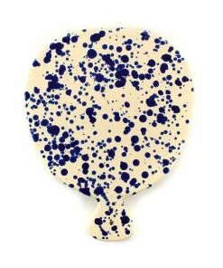 Puglia Handmade Puglia Blue Splatter Serving Board 25cm