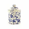 Puglia Handmade Puglia Blue Splatter Storage Jar 15cm