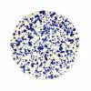 Puglia Handmade Tableware Puglia Blue Splatter Dinner Plate 27cm