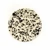 Puglia Handmade Puglia Black Splatter Side Plate 19cm 1 Puglia Handmade Puglia Black Splatter Side Plate 19cm