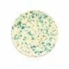 Puglia Handmade Puglia Aquamarine Splatter Side Plate 19cm 1 Puglia Handmade Puglia Aquamarine Splatter Side Plate 19cm