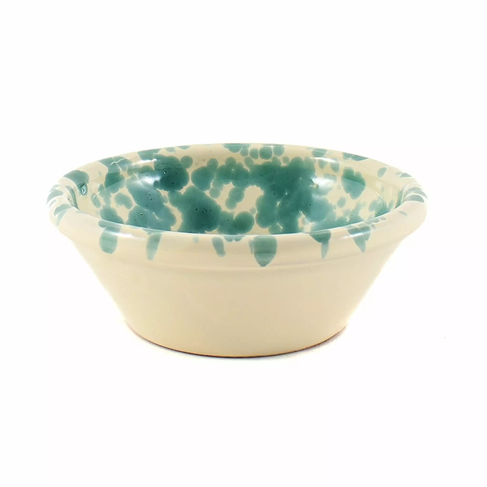 Puglia Handmade Puglia Aquamarine Splatter Bowl 12cm Tableware 3 Puglia Handmade Puglia Aquamarine Splatter Bowl 12cm Tableware