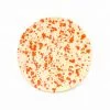 Puglia Handmade Puglia Orange Splatter Side Plate 19cm
