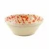 Puglia Handmade Puglia Orange Splatter Bowl 12cm Tableware 1 Puglia Handmade Puglia Orange Splatter Bowl 12cm Tableware