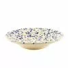 Puglia Handmade Tableware Puglia Blue Splatter Pasta Bowl 29cm