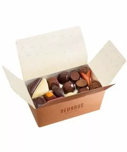 Ingredients Neuhaus Belgian Chocolate Classic Ballotin - Praliné Ganache & Gianduja 500g