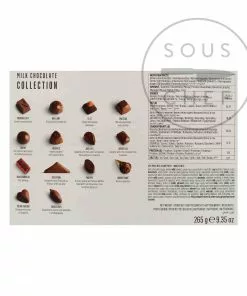 Neuhaus Milk Belgian Chocolate Selection 265g Ingredients