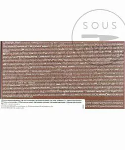 Neuhaus "Carré" 10 Flavour Chocolates - 60 Pieces Ingredients 8 Neuhaus