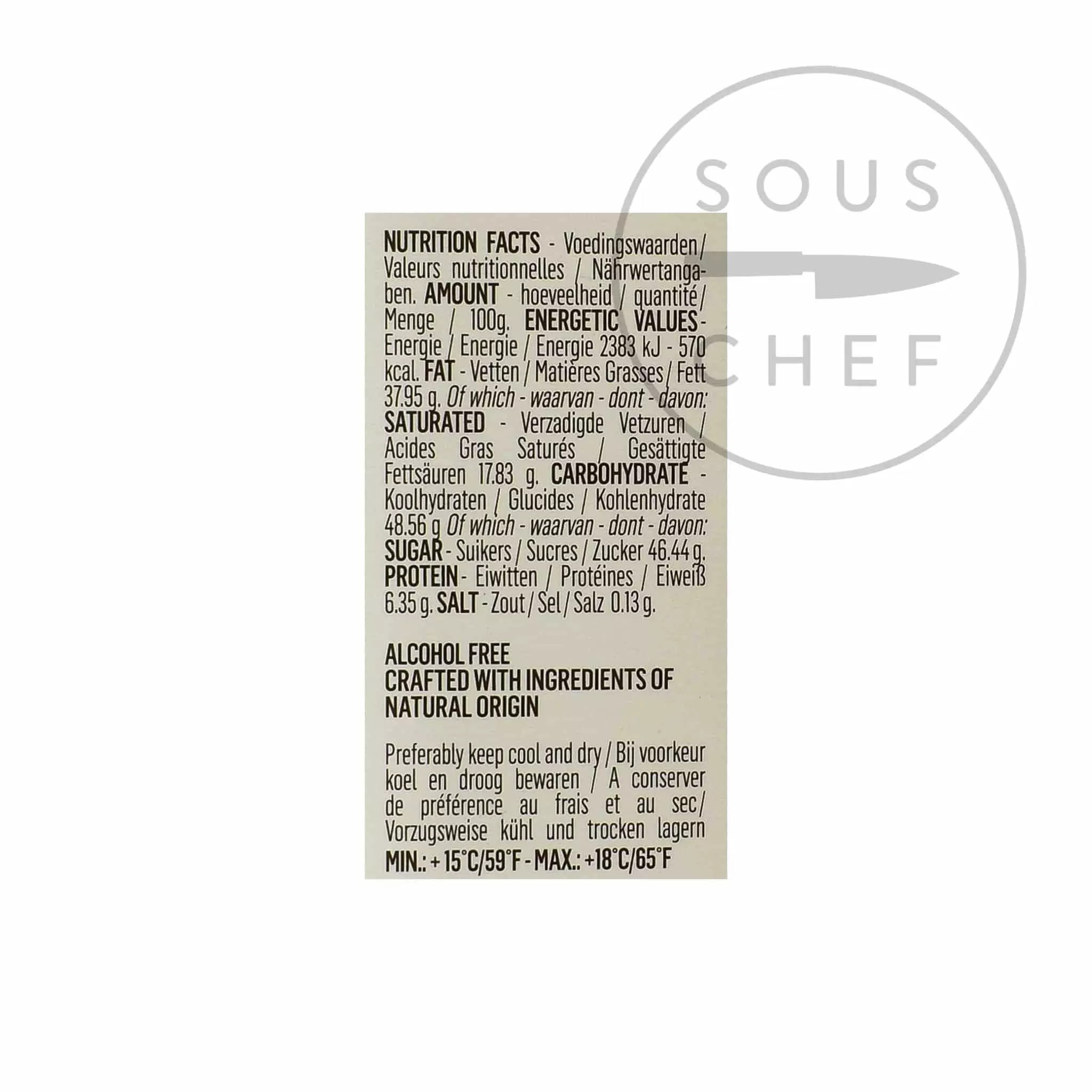 Ingredients Neuhaus Belgian Chocolate Bonbon On The Go - 10 Pieces 6 Ingredients Neuhaus Belgian Chocolate Bonbon On The Go - 10 Pieces