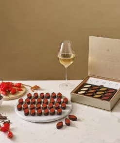 Ingredients Neuhaus Pralines Champagne Pairing Selection - 24 Pieces 14 Ingredients Neuhaus Pralines Champagne Pairing Selection - 24 Pieces