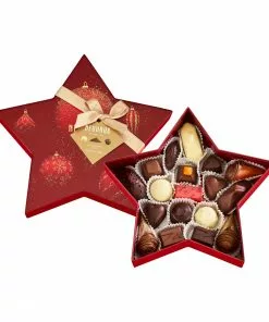 Neuhaus Belgian Chocolates Christmas Star Box - 18 Pieces